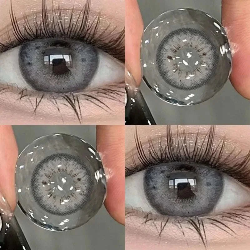 Natural Fashion Color Contact Lenses Siri Series-Iris Brown / -7.50