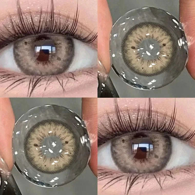 Natural Fashion Color Contact Lenses Siri Series-Iris Brown / -7.50