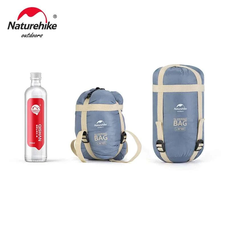 Naturehike LW180 Ultralight Sleeping Bag for Camping & Hiking-Green - 190x75 cm / China Mainland
