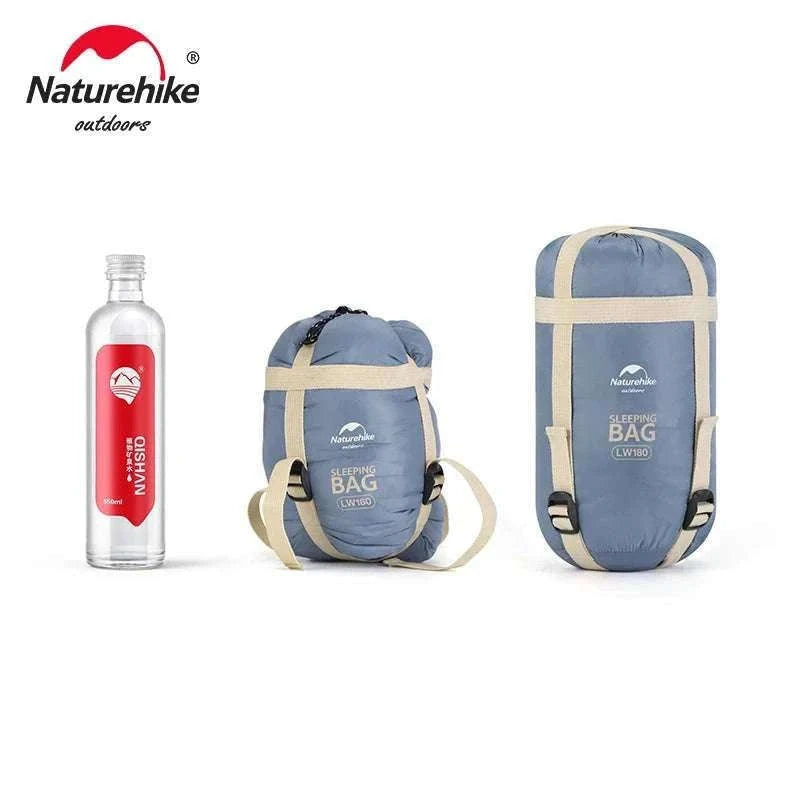 Naturehike LW180 Ultralight Sleeping Bag for Camping & Hiking-Green - 190x75 cm / China Mainland