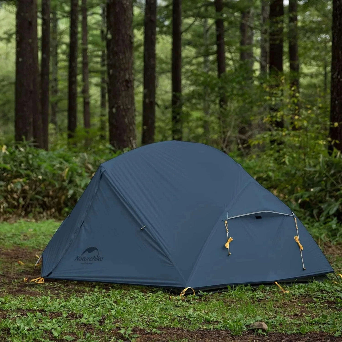 Naturehike Mongar 2-Person Ultralight Waterproof Trekking Tent-210T Blue / Germany