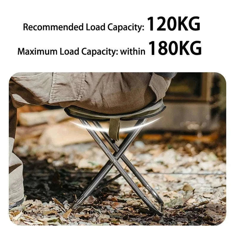 Naturehike Portable Camping Chair for Hiking, Beach, and Travel-Green