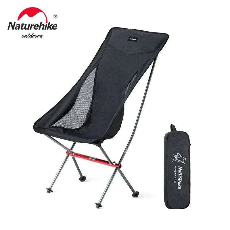 Naturehike Ultralight Folding Camping Chair for Outdoor Use-YL05 - Gray / United States