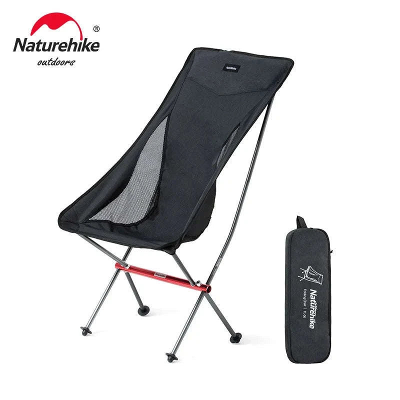 Naturehike Ultralight Folding Camping Chair for Outdoor Use-YL05 - Gray / United States