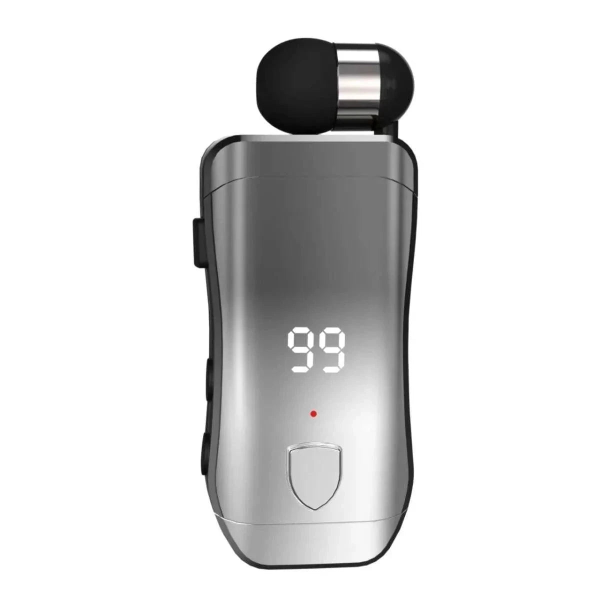 Neckband Bluetooth Earphones V5.3 with Noise Cancellation & 15H Battery-dark grey