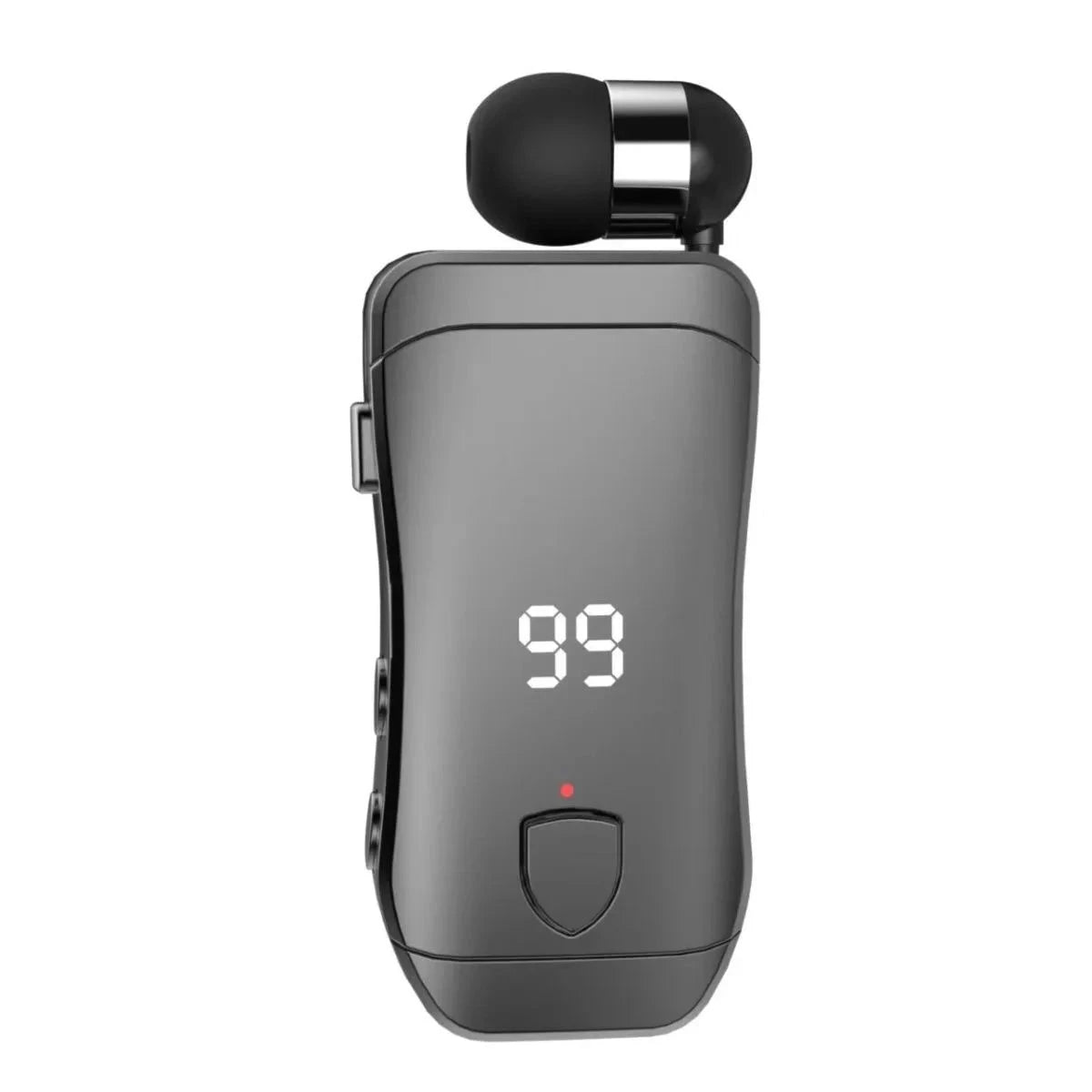 Neckband Bluetooth Earphones V5.3 with Noise Cancellation & 15H Battery-dark grey