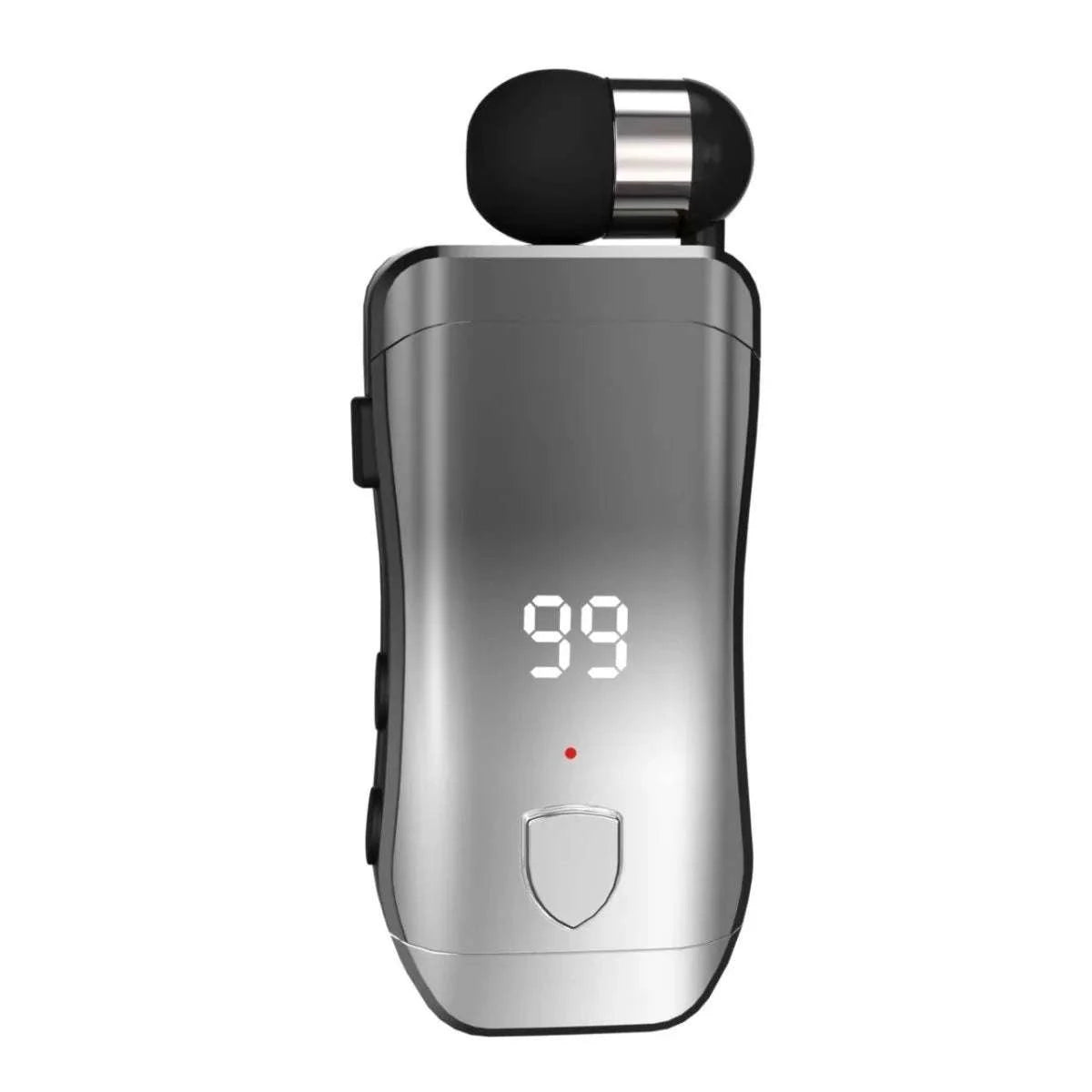Neckband Bluetooth Earphones V5.3 with Noise Cancellation & 15H Battery-dark grey