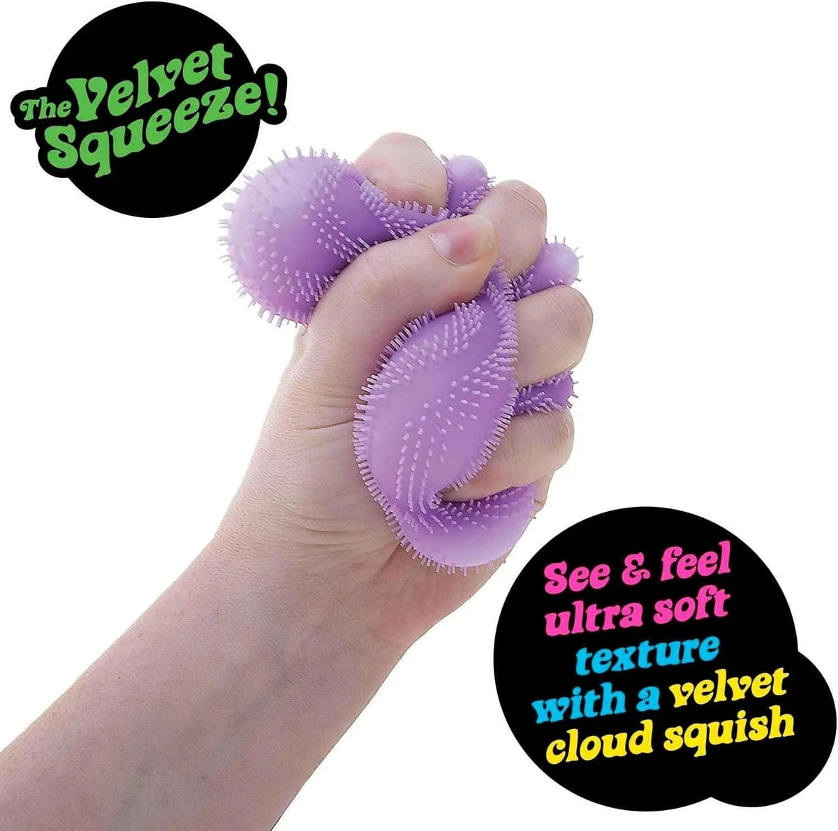 NeeDoh Fuzz Ball Stress Relief Toy Desktop Ornament-B