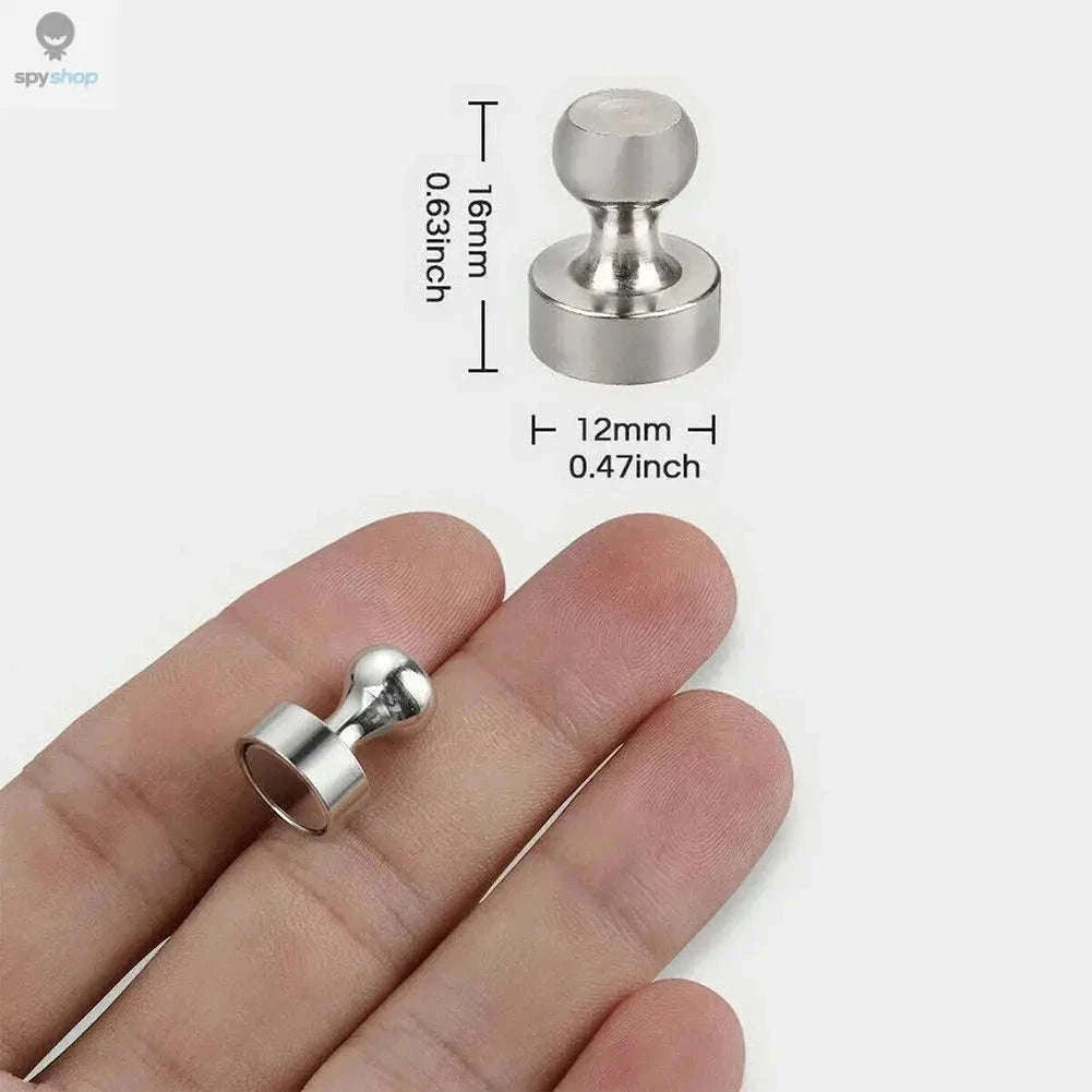 Neodymium Magnetic Pins for Notes, Photos, and Daily Organization-20pcs