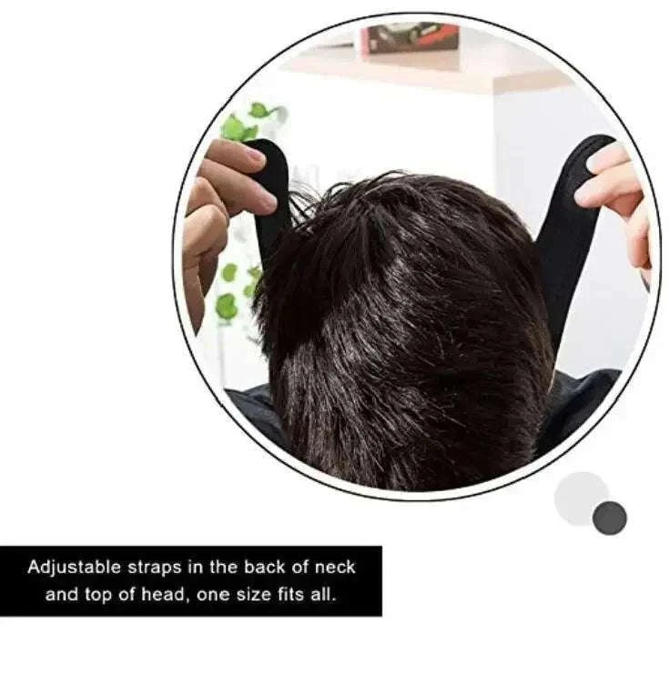 Neoprene Anti Snore Chin Strap for Restful Sleep-Blue