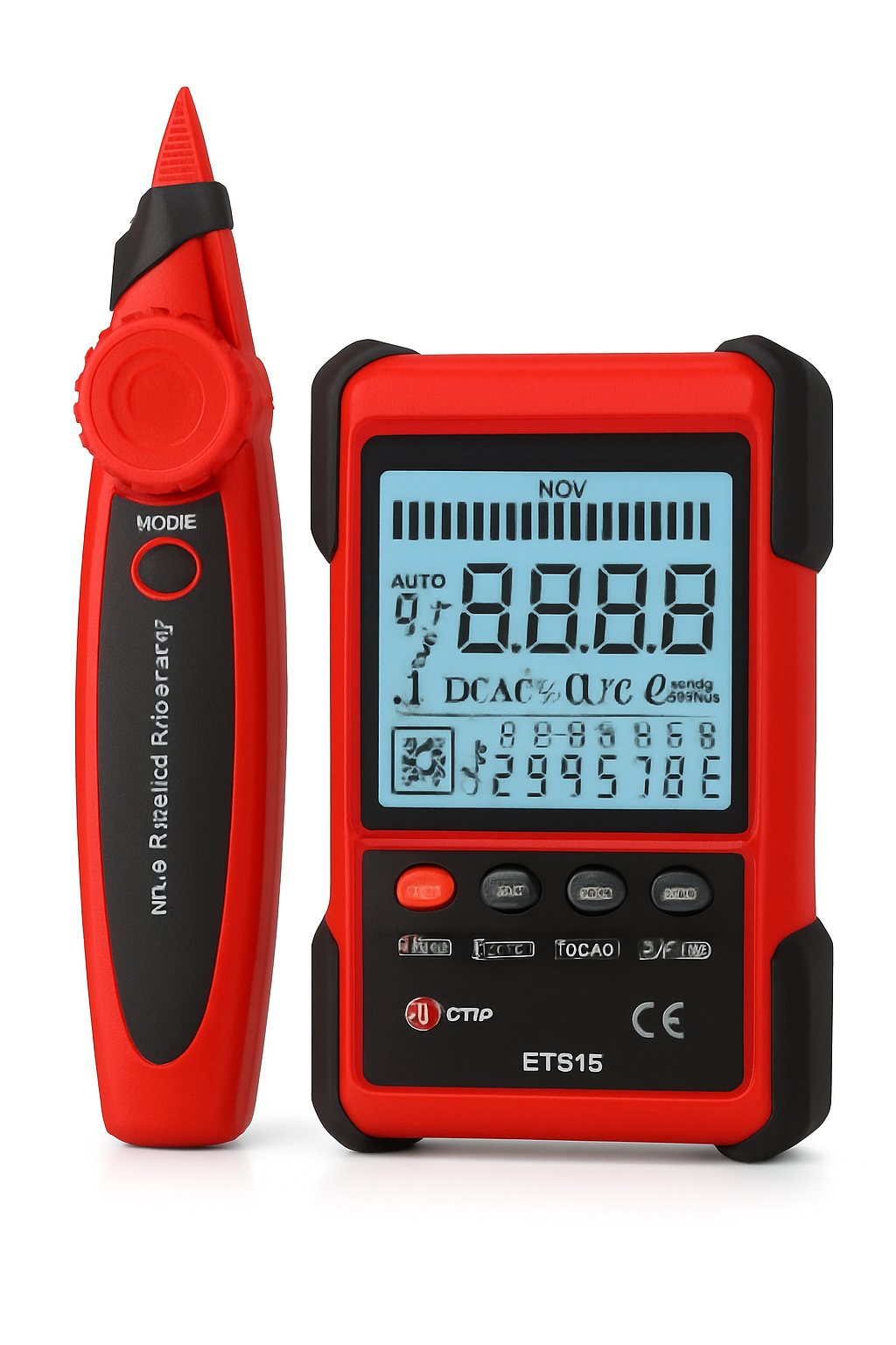 Nätverkskabeltestare Multimeter med POE och långdistansspårning