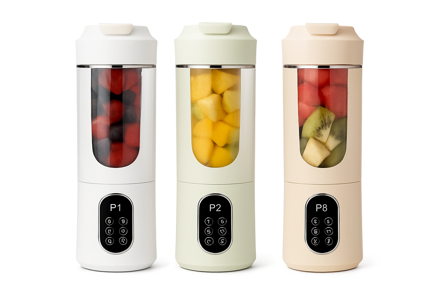 530ml Portable Wireless USB Charging Juicer Blender