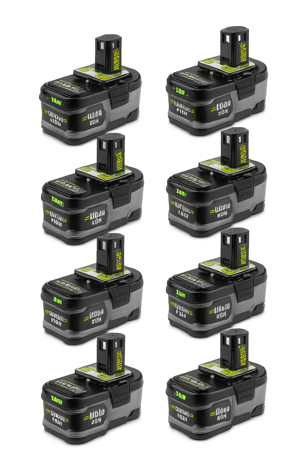 8.0Ah 18V Li-Ion Battery Replacement with Indicator