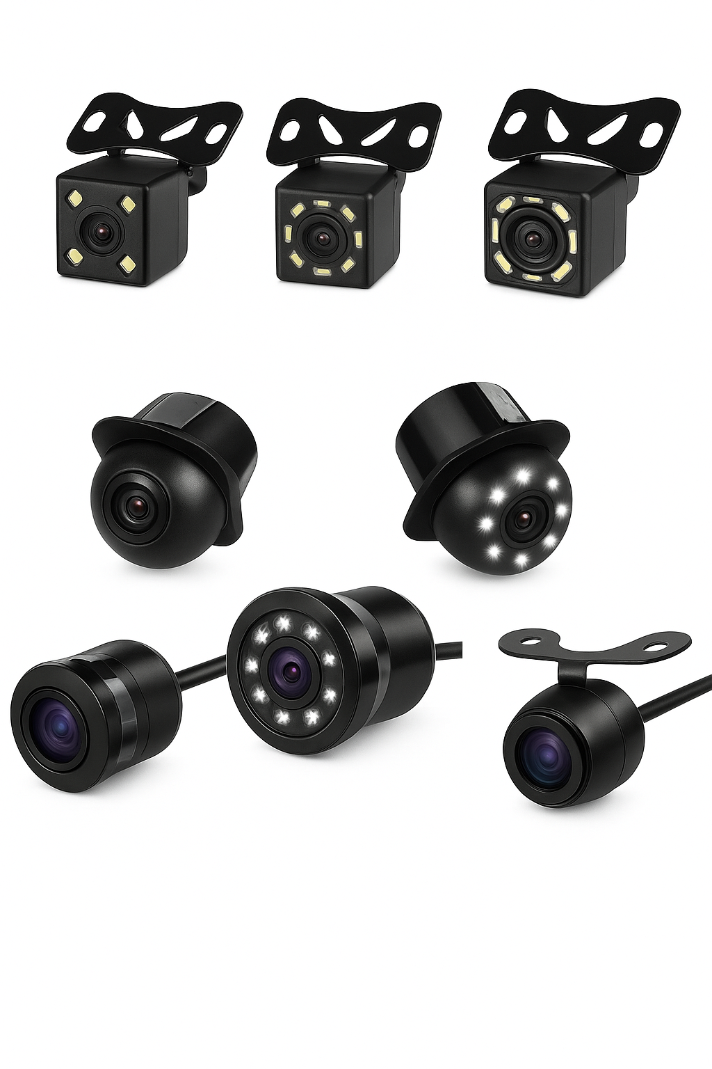 Car Rear View Camera Night Vision 170 Degree HD Waterproof