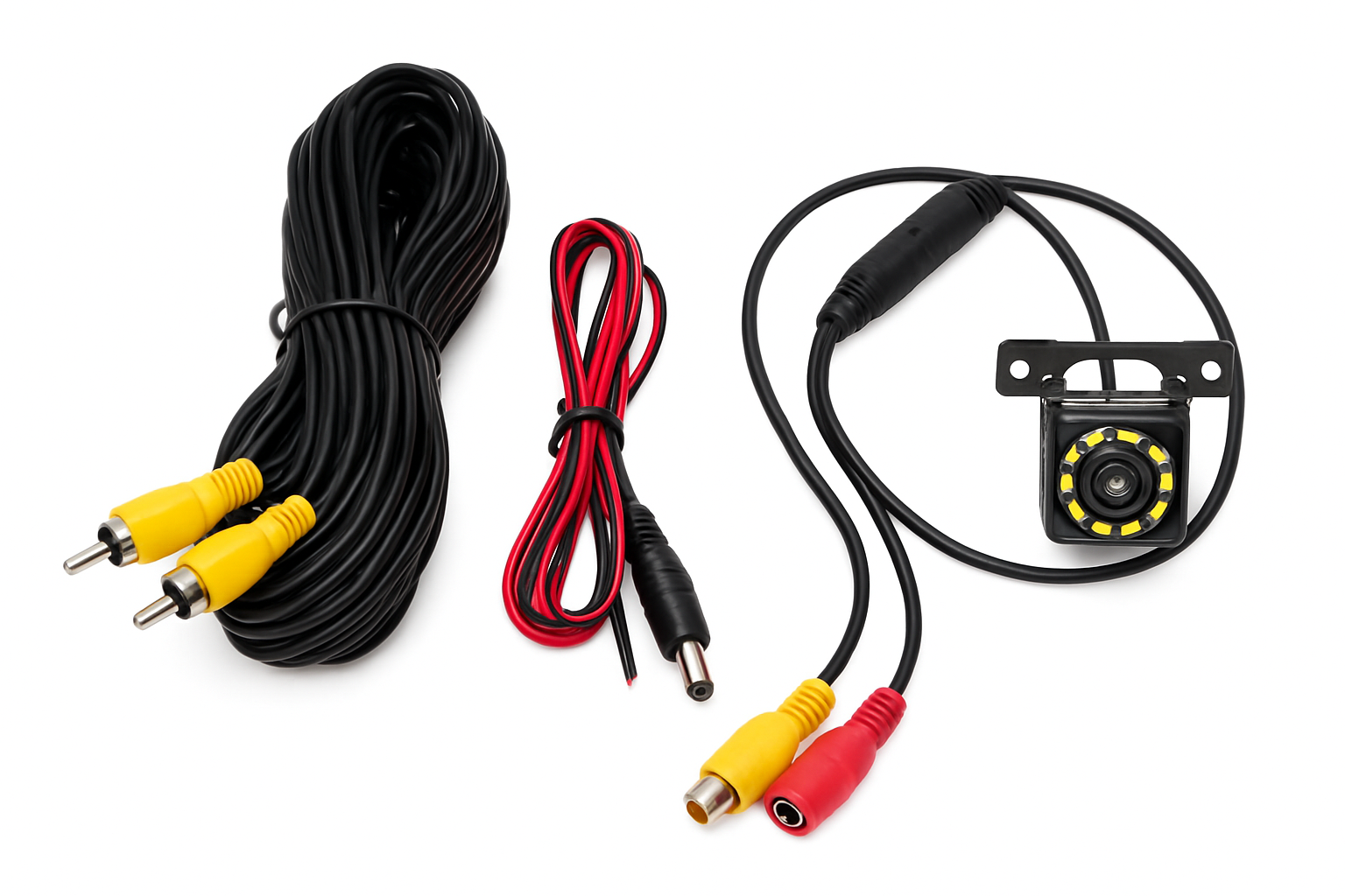 Wide Angle HD Car Rearview Camera with 12 LED Night Vision