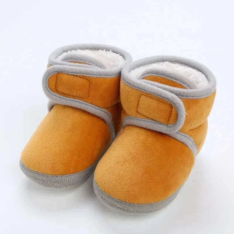 Newborn Snow Booties for Warm, Cozy Baby Comfort-F17621-R / 13-18 Months