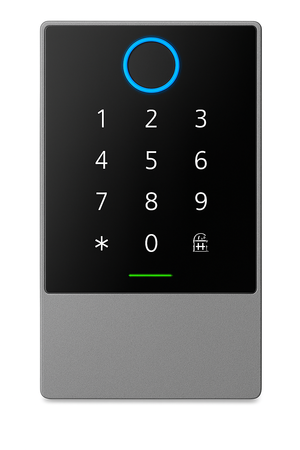 Smart WiFi- og Bluetooth-dørlås med tastatur og appstyring