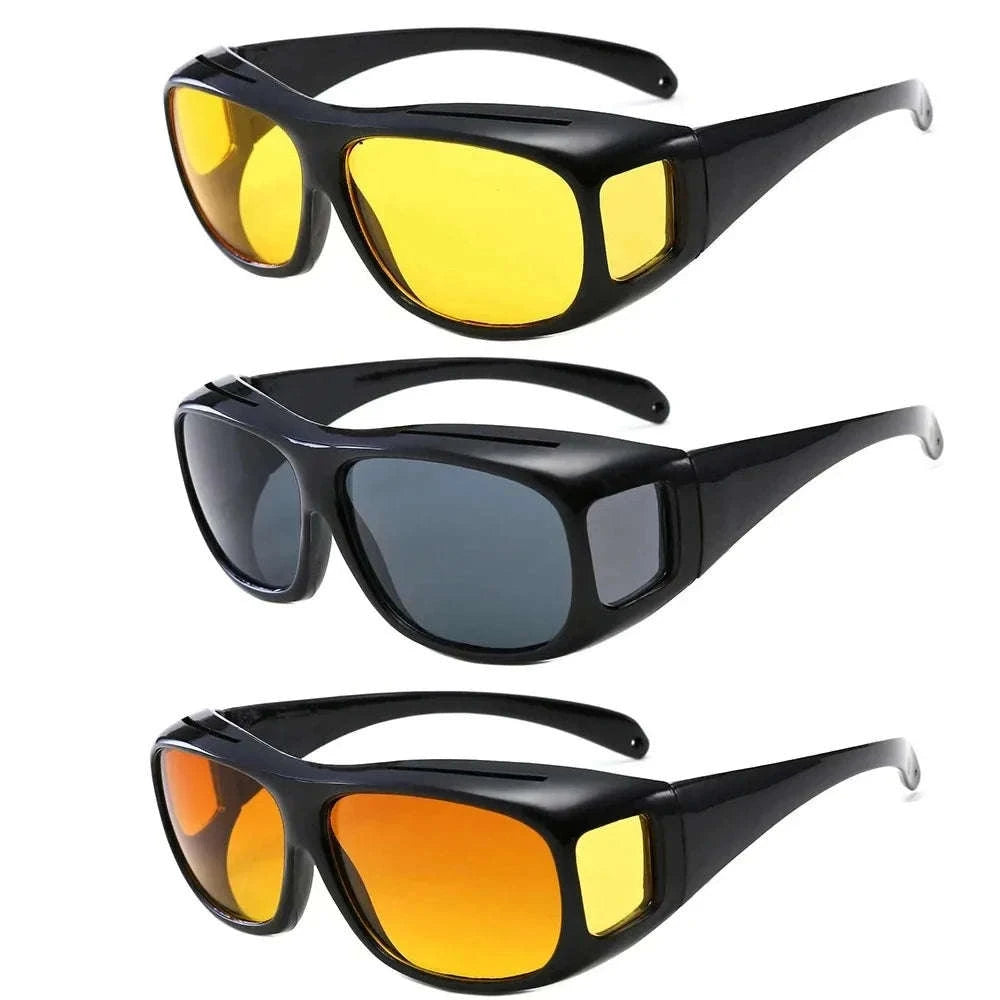 Night Vision Sunglasses for Safer Nighttime Driving-NVDS-Black