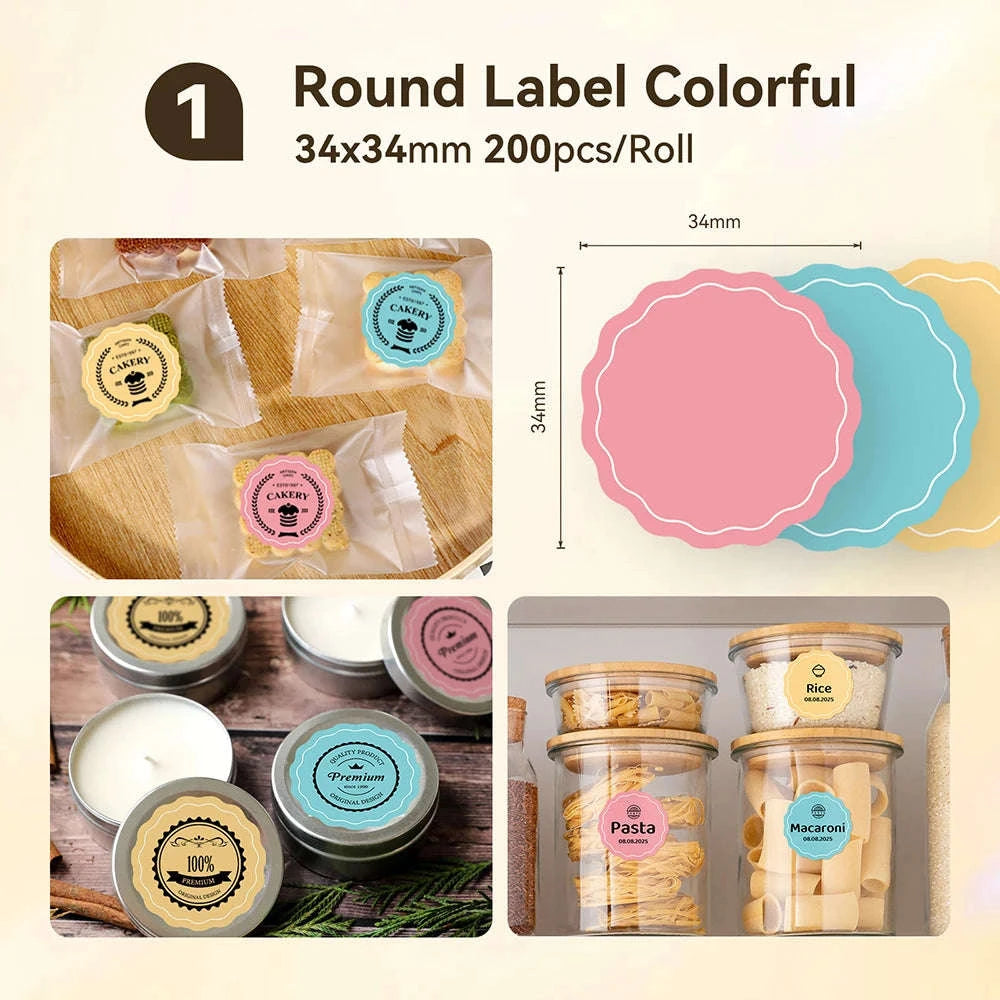 NIIMBOT B1 Portable Thermal Label Printer-Green-50x80-3R / China Mainland