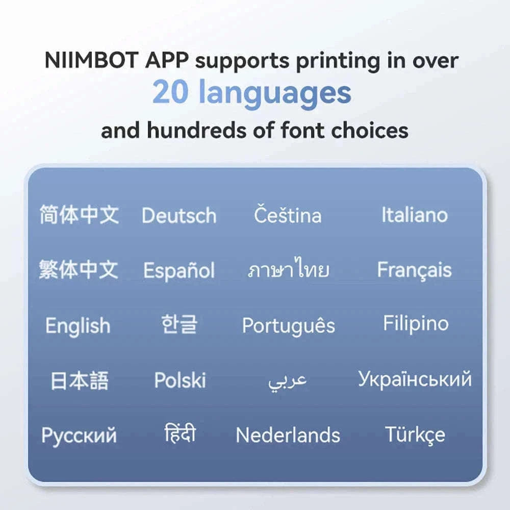 NIIMBOT B1 Portable Thermal Label Printer-Green-50x80-3R / China Mainland