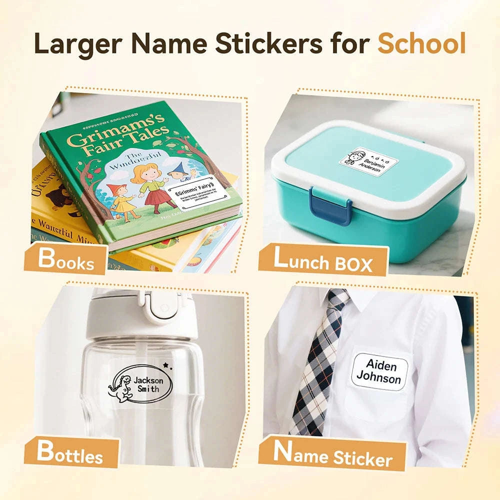 NiiMbot B21 Mini Thermal Printer Wireless Label Maker-Pink-50Round-2Rolls / China Mainland