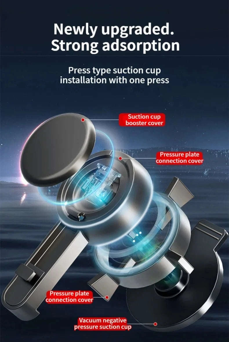 No-Drill Suction Cup Bathroom Rack-grey layer 60cm / China Mainland