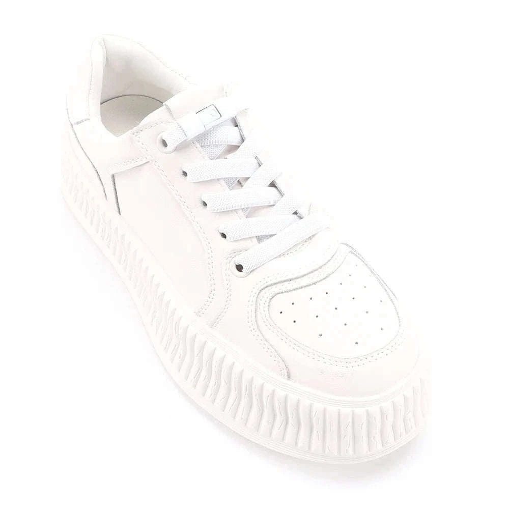No Tie Shoelaces Press-Lock Elastic Flat Laces-Khaki