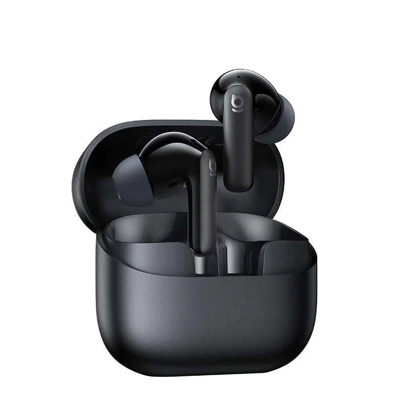Noise Cancelling True Wireless Earbuds Bluetooth 6.0 with 41Hr Playtime-Black
