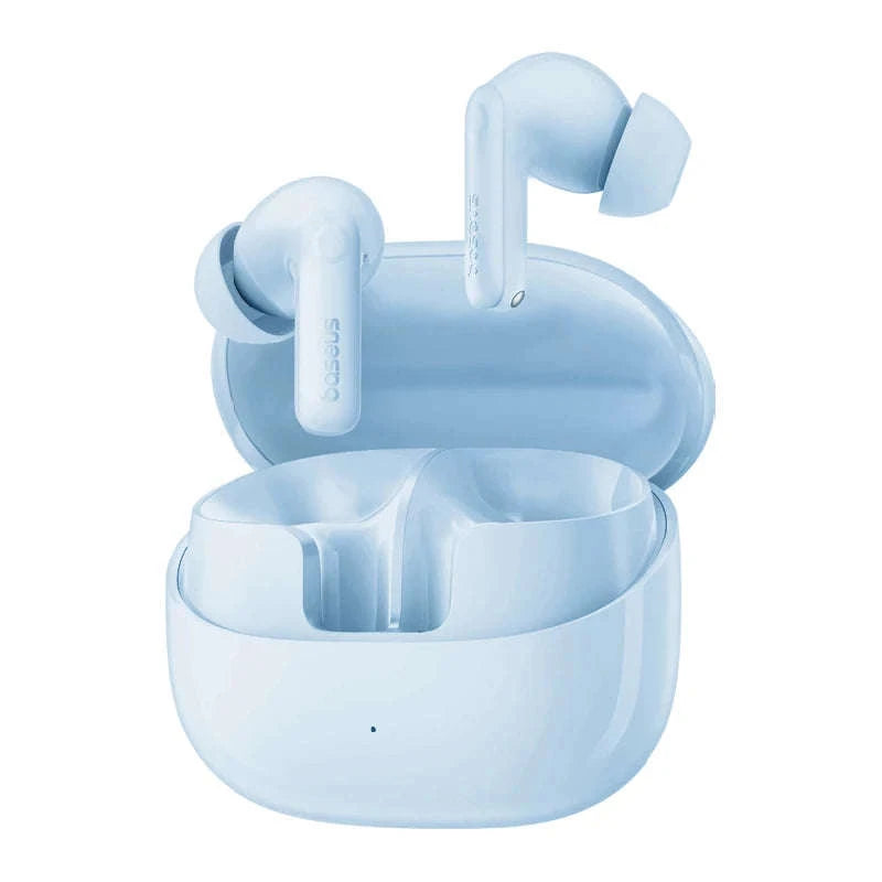 Noise Cancelling Wireless Earbuds with LDAC & 6-Mic Clear Calls-Blue / United States