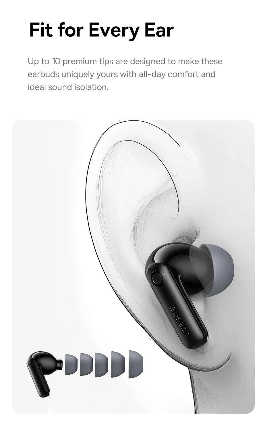 Noise Cancelling Wireless Earbuds with LDAC & 6-Mic Clear Calls-Blue / United States