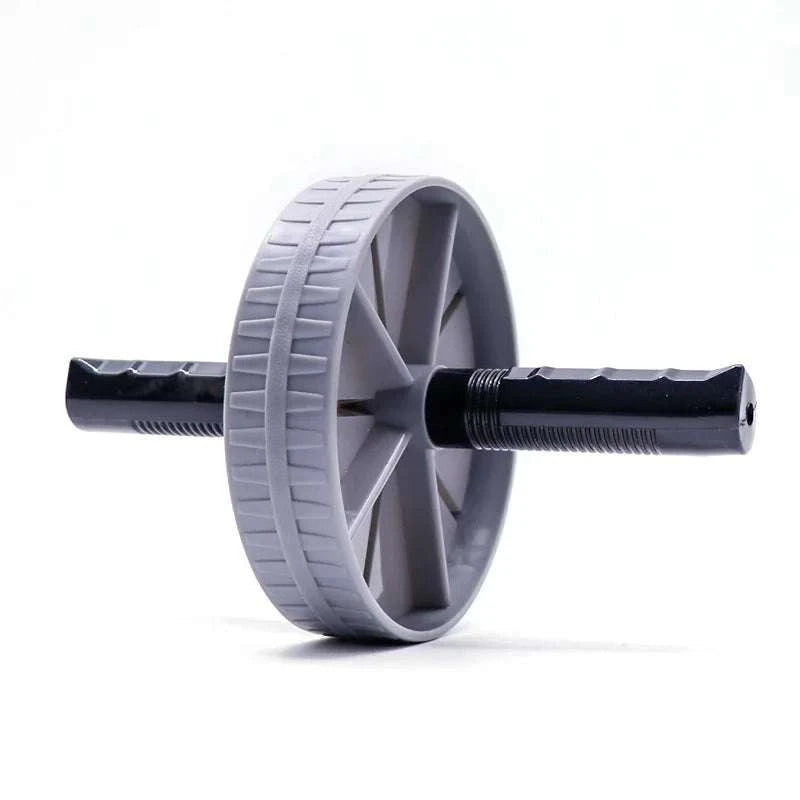 Non-Slip Abdominal Wheel Roller for Core Strength Training-Grey