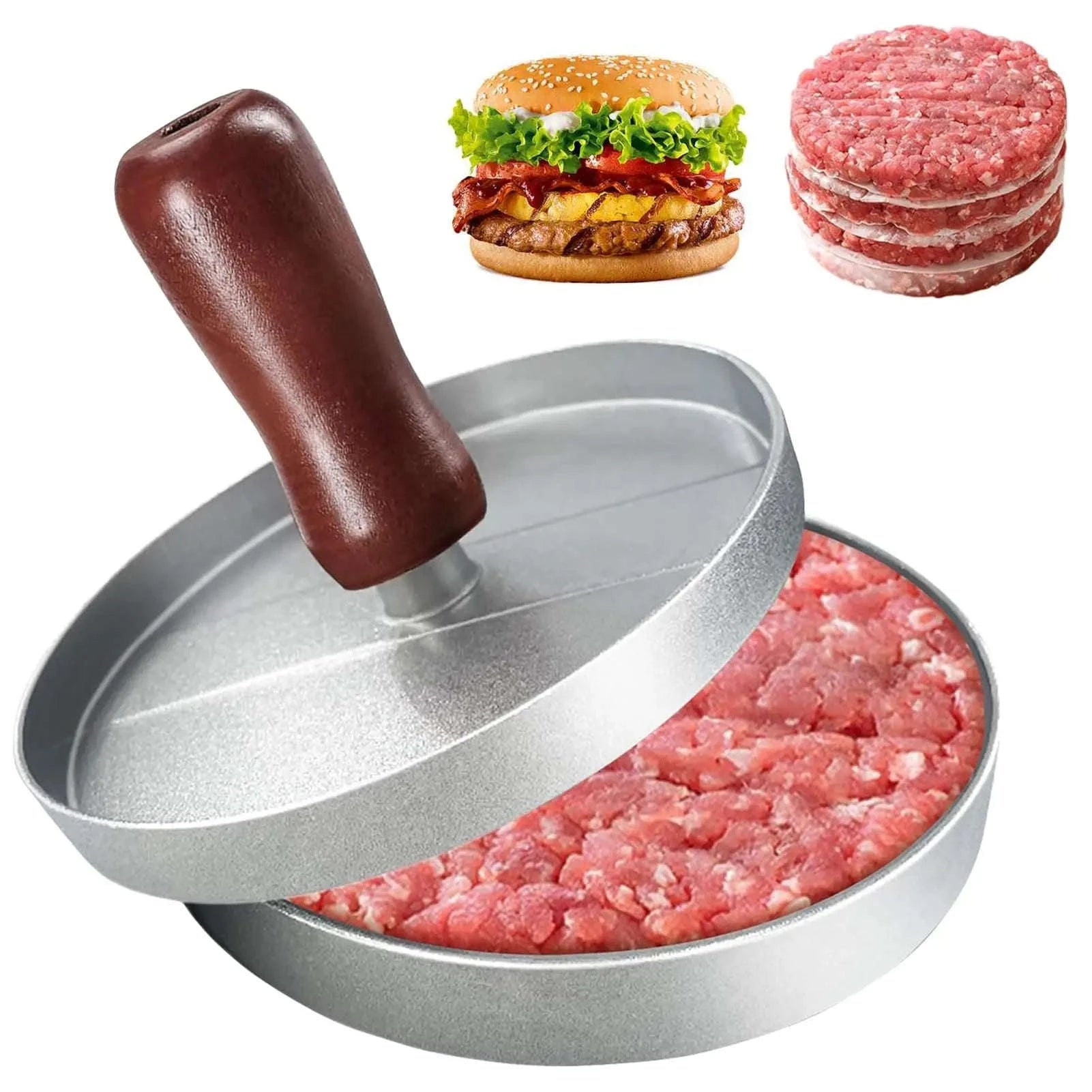 Non-Stick Burger Press for Perfect Hamburger Patties at Home-United States / Other