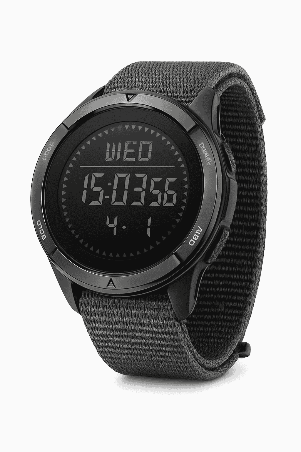 NORTH EDGE ALPS Carbon Fiber Outdoor Watch-Black Strap