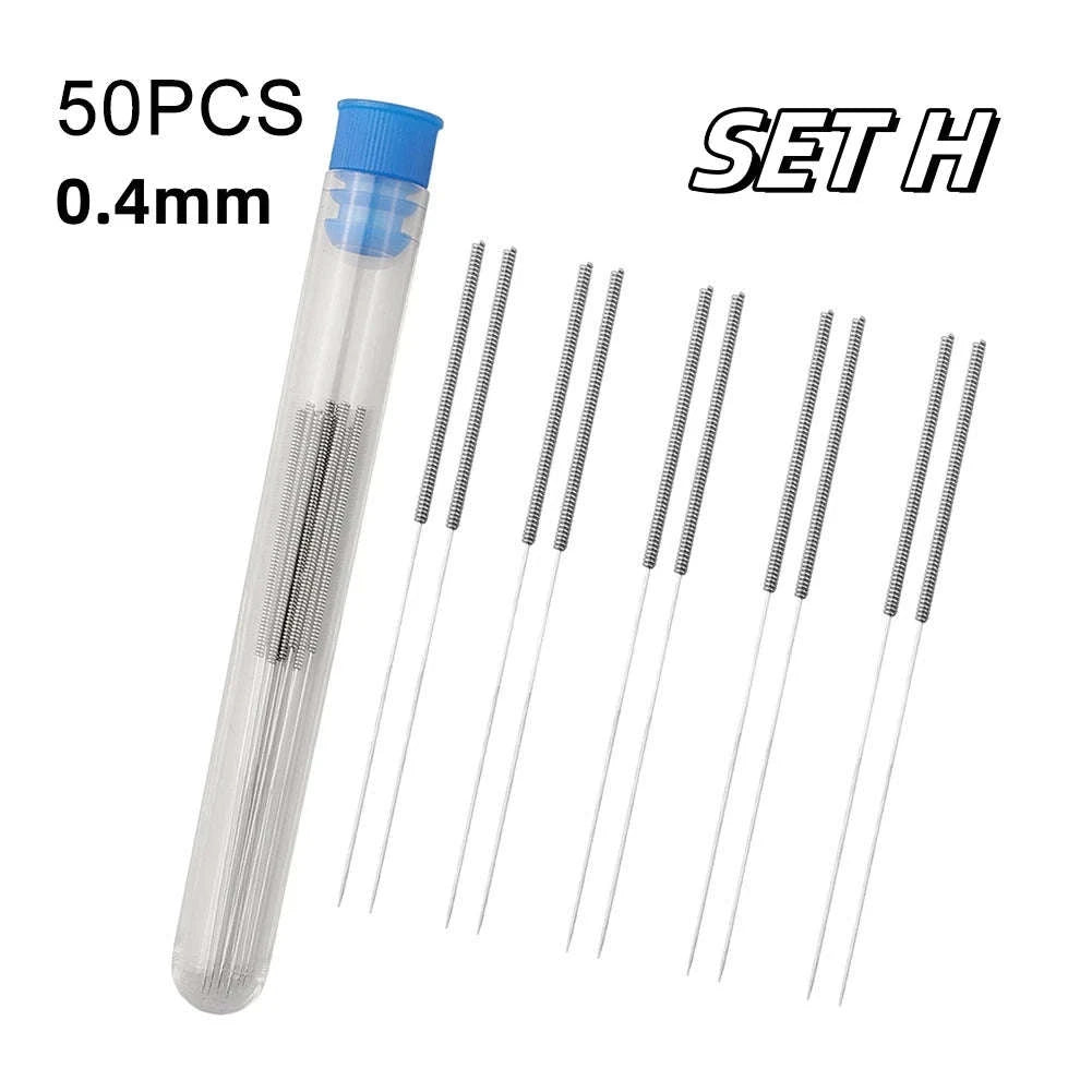 Nozzle Cleaning Needles Kit for Precise 3D Printer Maintenance-SET A / China Mainland