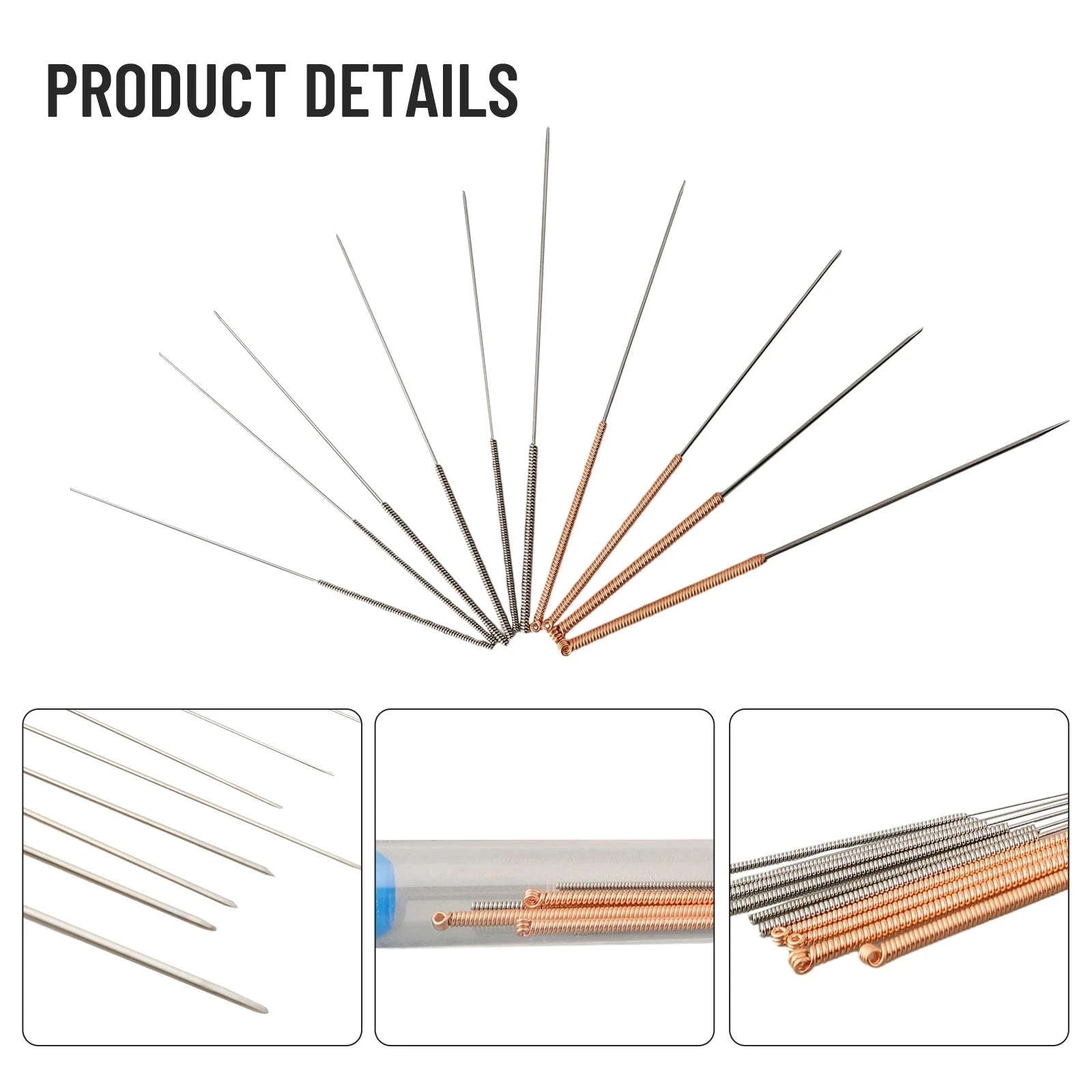 Nozzle Cleaning Needles Kit for Precise 3D Printer Maintenance-SET A / China Mainland