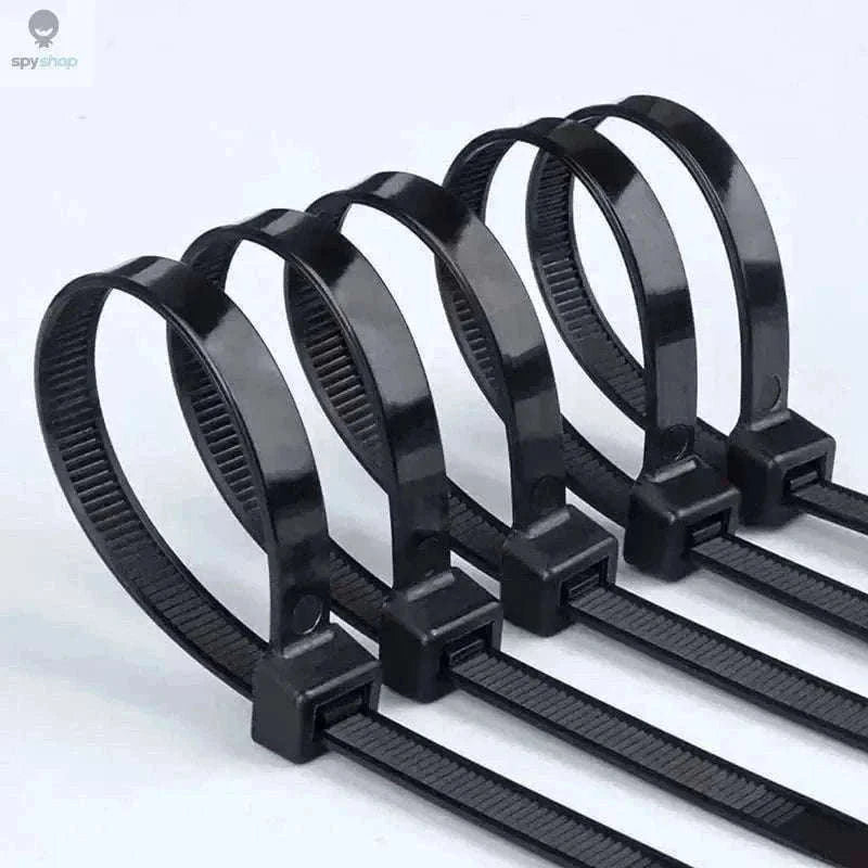 Nylon Self-Locking Cable Ties for Clean, Secure Cable Management-White(4x200mm) / 200pcs
