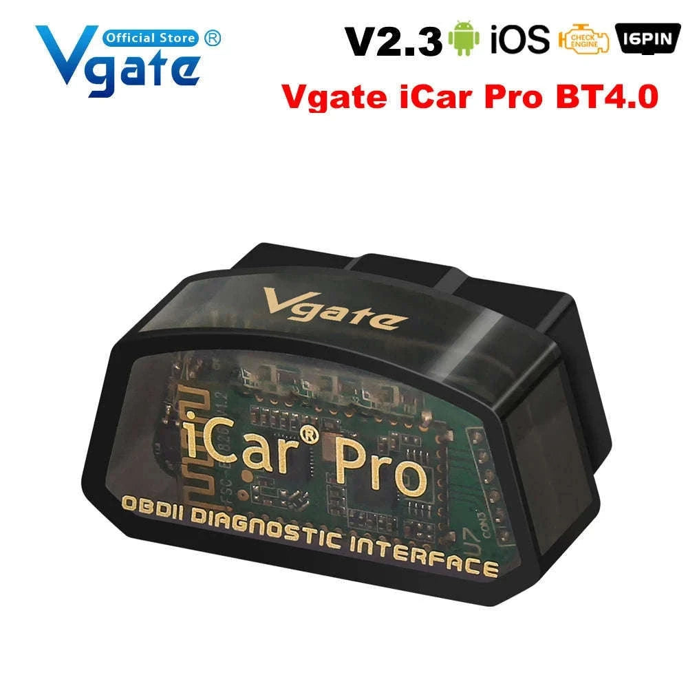 OBD2 Car Diagnostic Tool Bluetooth 4.0 WiFi-BT4.0 Android IOS