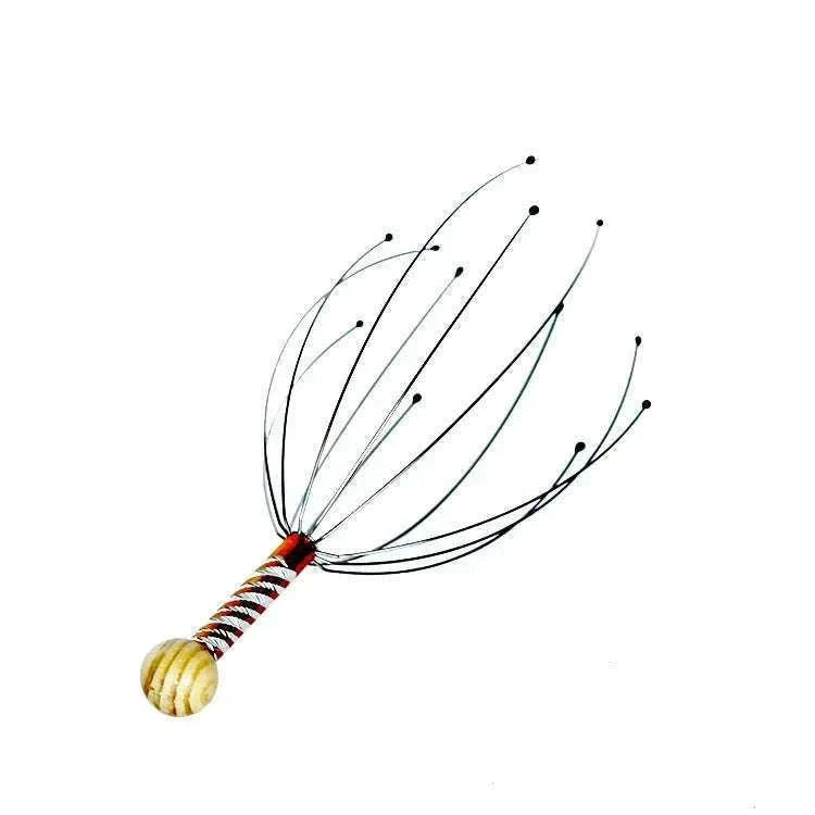 Octopus Head Massager for Relaxing Scalp Relief-1pc Random color