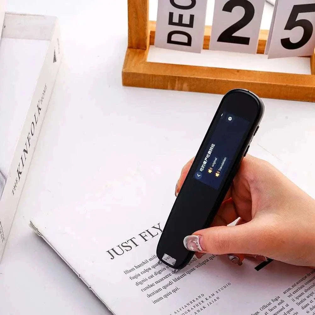 Offline Translation Pen with 123-Language Scanning Support-black / JP