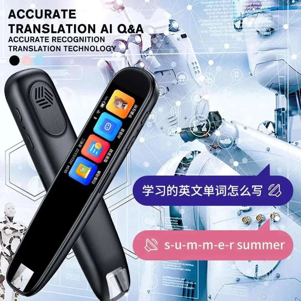 Offline Translation Pen with 123-Language Scanning Support-black / JP