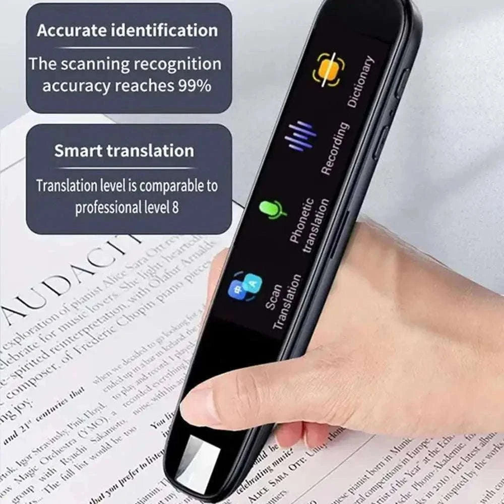 Offline Translation Pen with 123-Language Scanning Support-black / JP