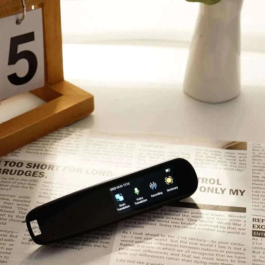 Offline Translation Pen with 123-Language Scanning Support-black / JP