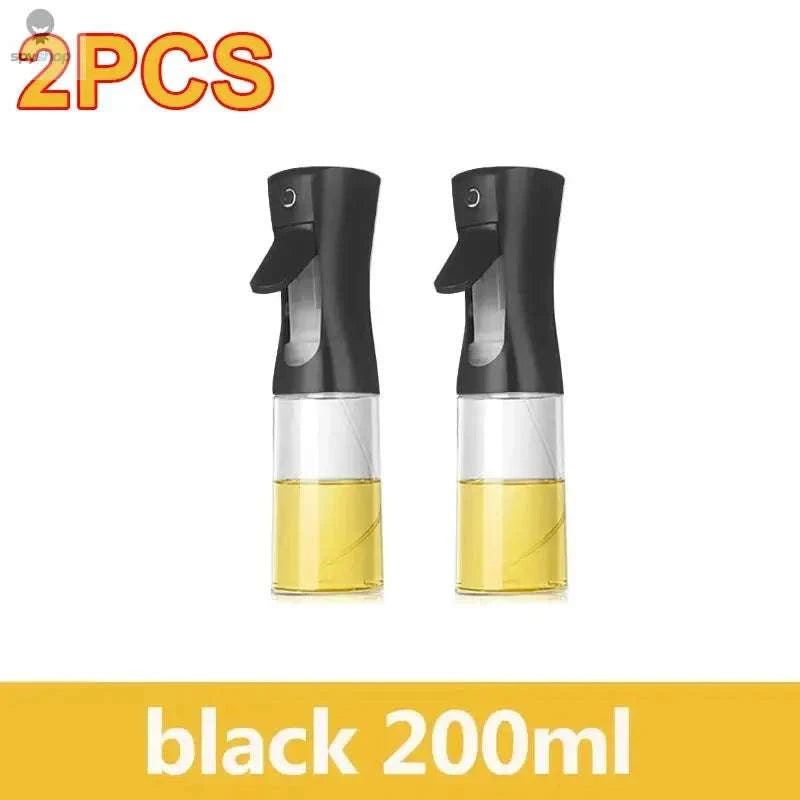 Oil Spray Bottle – Fine Mist Dispenser for Cooking, Grilling, and Baking-300ml white