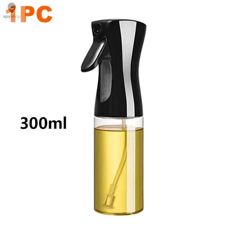 Oil Spray Bottle – Fine Mist Dispenser for Cooking, Grilling, and Baking-300ml white