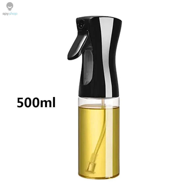 Oil Spray Bottle – Fine Mist Dispenser for Cooking, Grilling, and Baking-300ml white