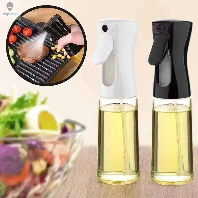 Oil Spray Bottle for Cooking with Precise Mist Control-200 ML Black