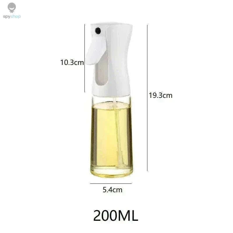 Oil Spray Bottle for Cooking with Precise Mist Control-200 ML Black
