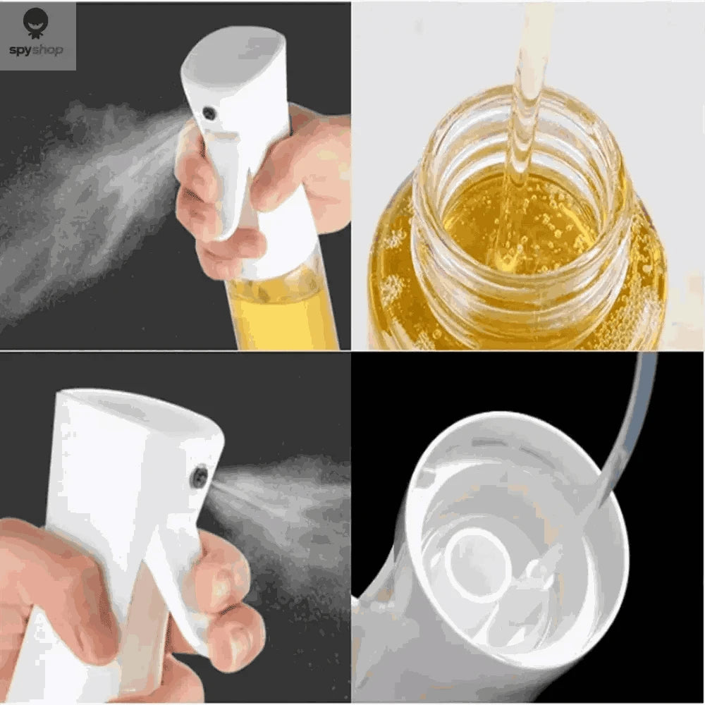 Oil Spray Bottle for Cooking with Precise Mist Control-200 ML Black