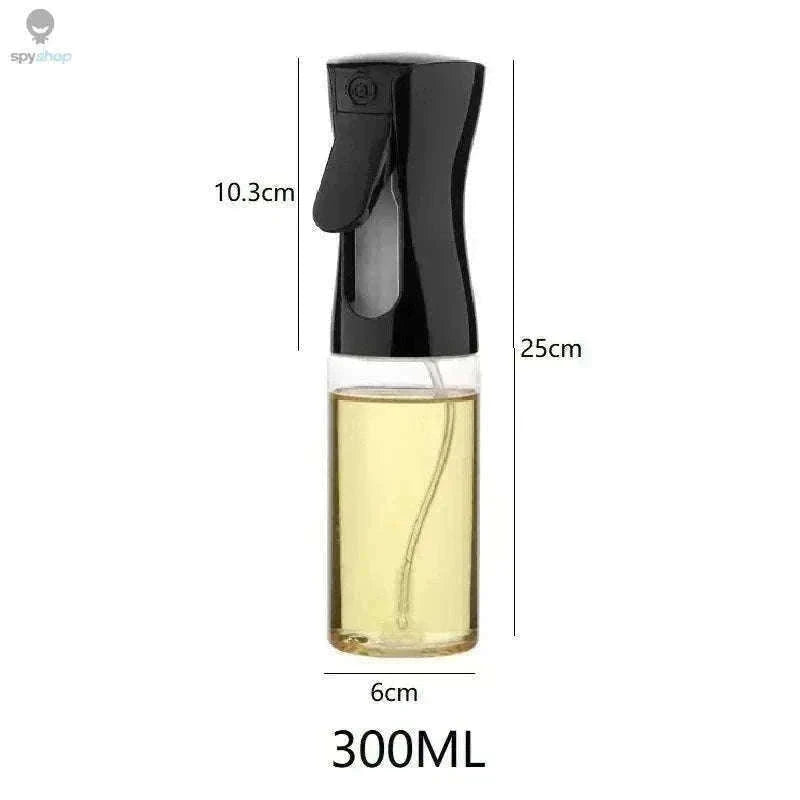 Oil Spray Bottle for Cooking with Precise Mist Control-200 ML Black