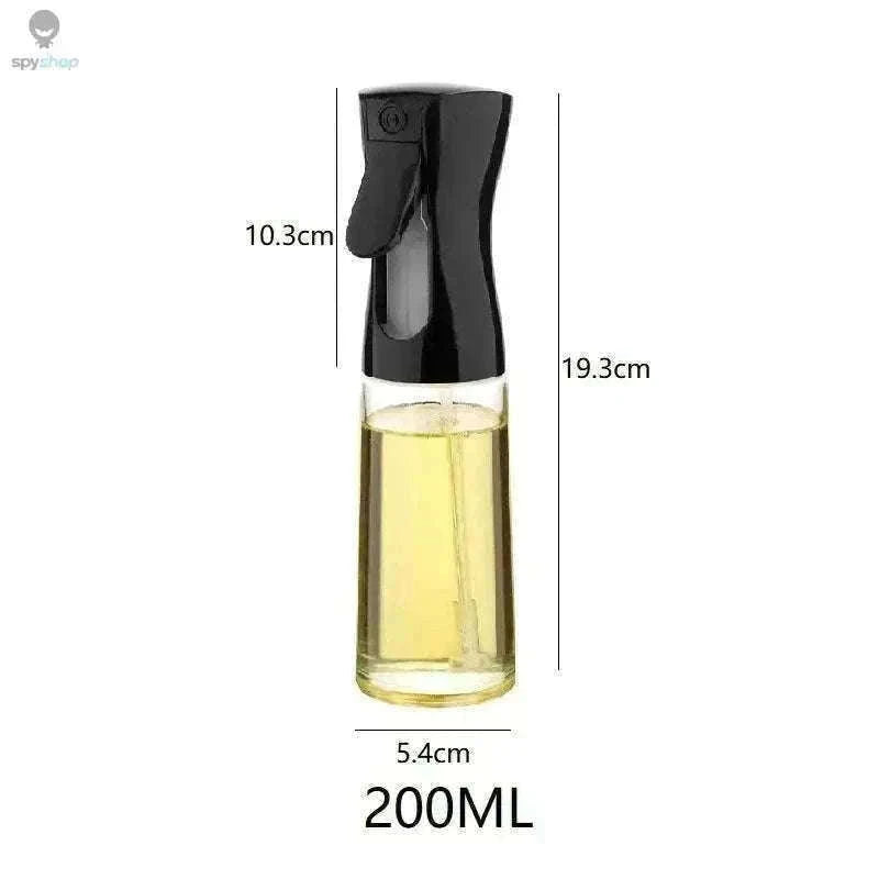 Oil Spray Bottle for Cooking with Precise Mist Control-200 ML Black